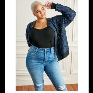 GORG BRAND NEW S&D Lace Bomber Jacket